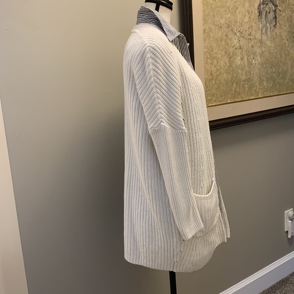 SUPERDRY cotton cardigan knit like new - Picture 4 of 11